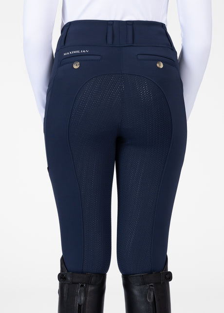 Maximilian Young Rider Tech Riding Leggings Navy