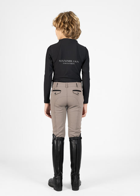 Maximilian Young Rider Performance Breeches Taupe