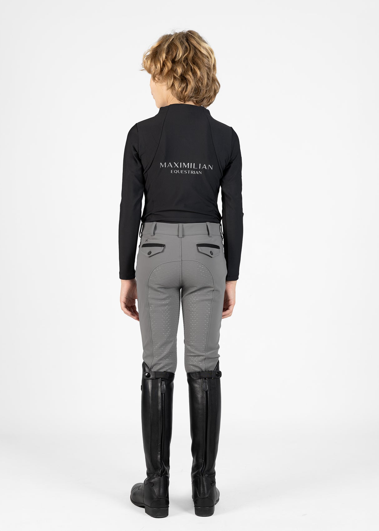 Maximilian Young Rider Performance Breeches Grey