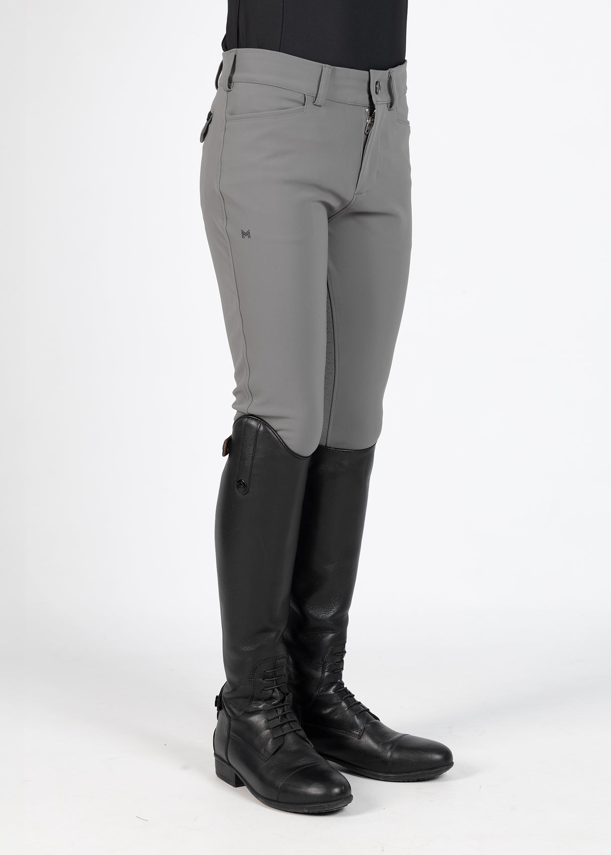 Maximilian Young Rider Performance Breeches Grey