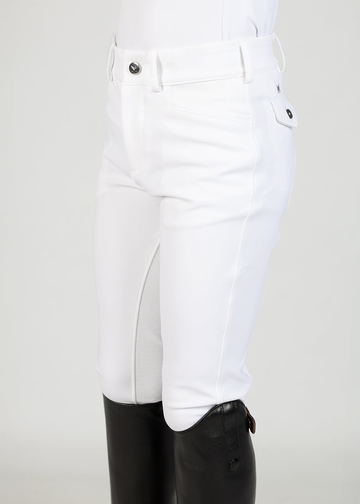 Maximilian Young Rider Performance Breeches White