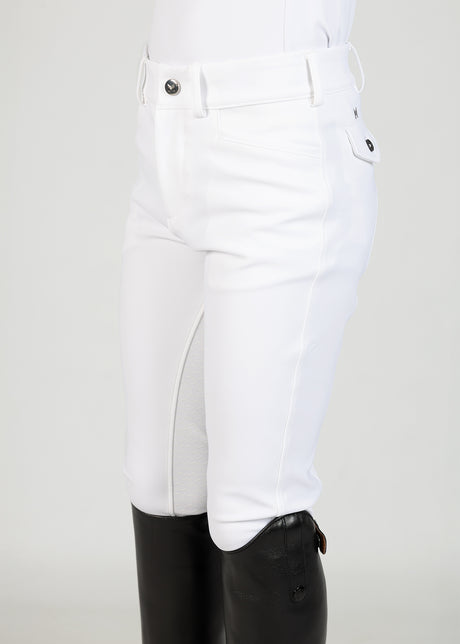 Maximilian Young Rider Performance Breeches White