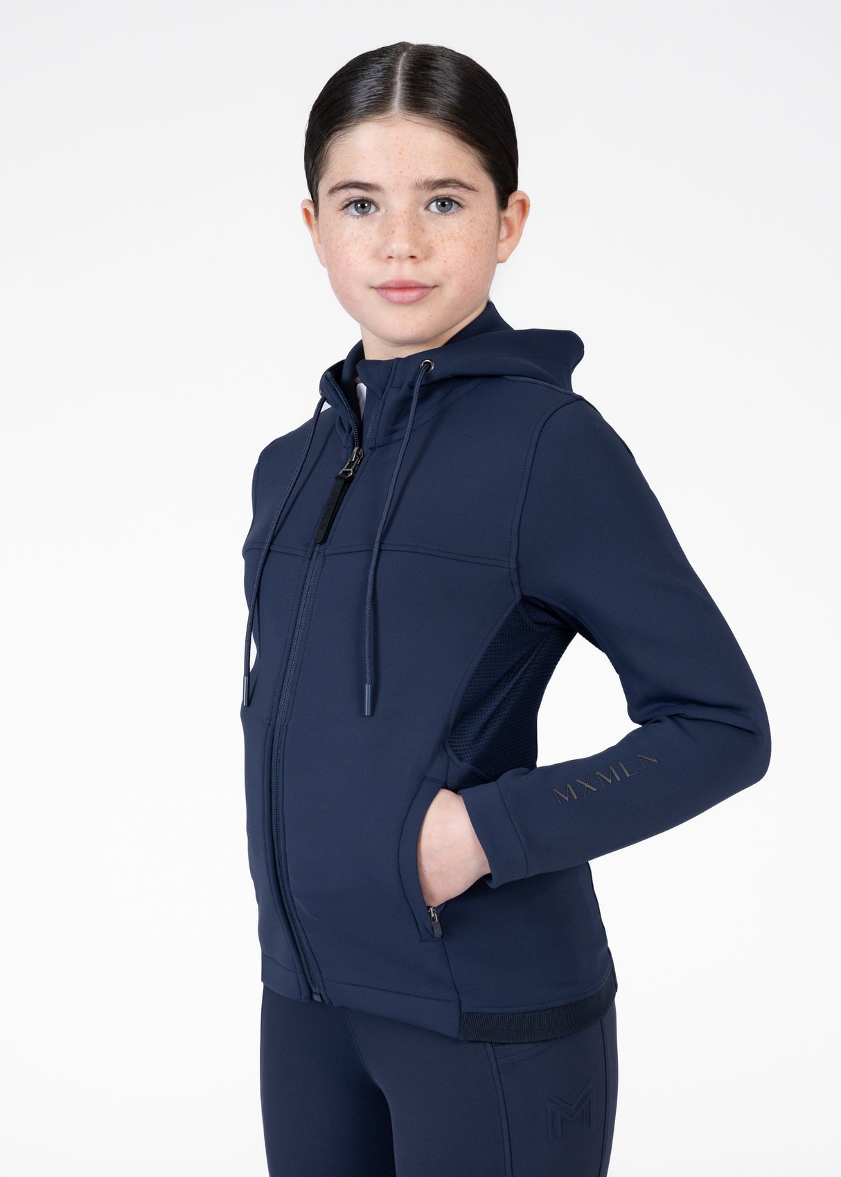 Maximilian Young Rider Club Zip Hoodie Navy