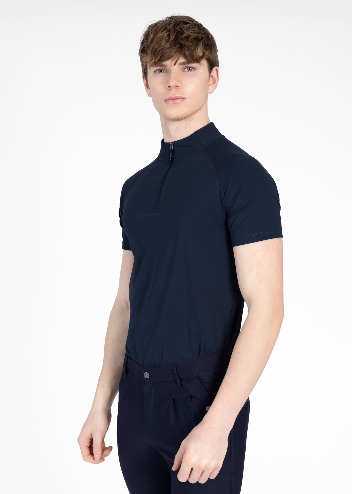Maximilian Code Short Sleeve Base Layer Atlantic