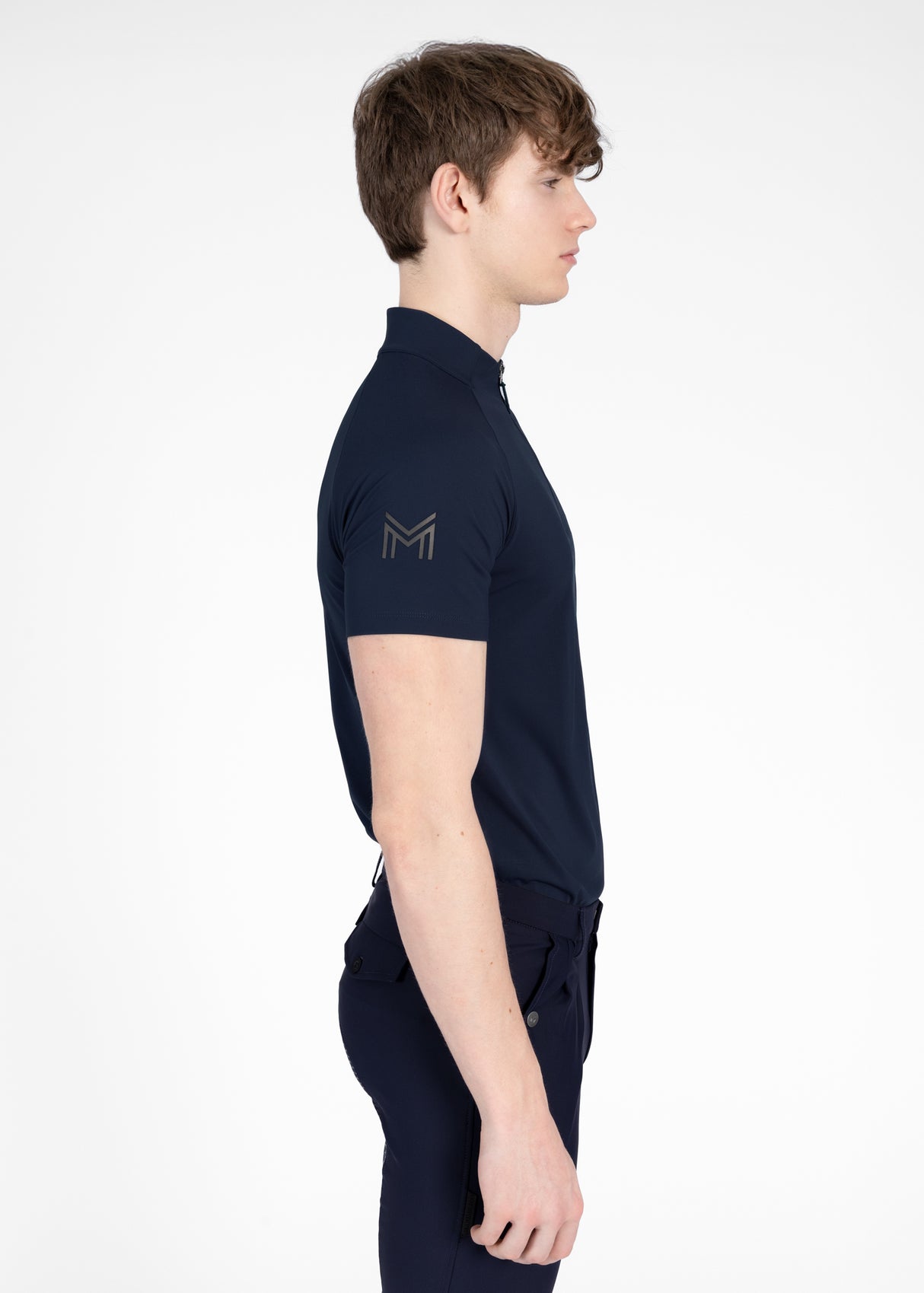 Maximilian Code Short Sleeve Base Layer Atlantic