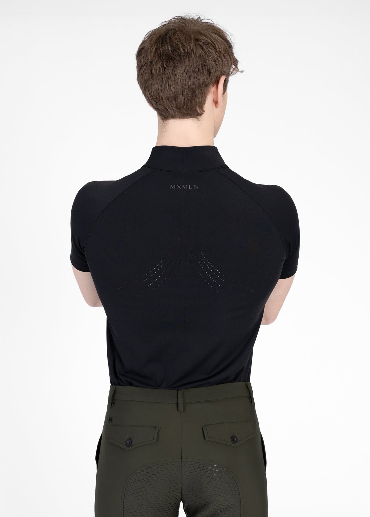 Maximilian Code Short Sleeve Base Layer Black