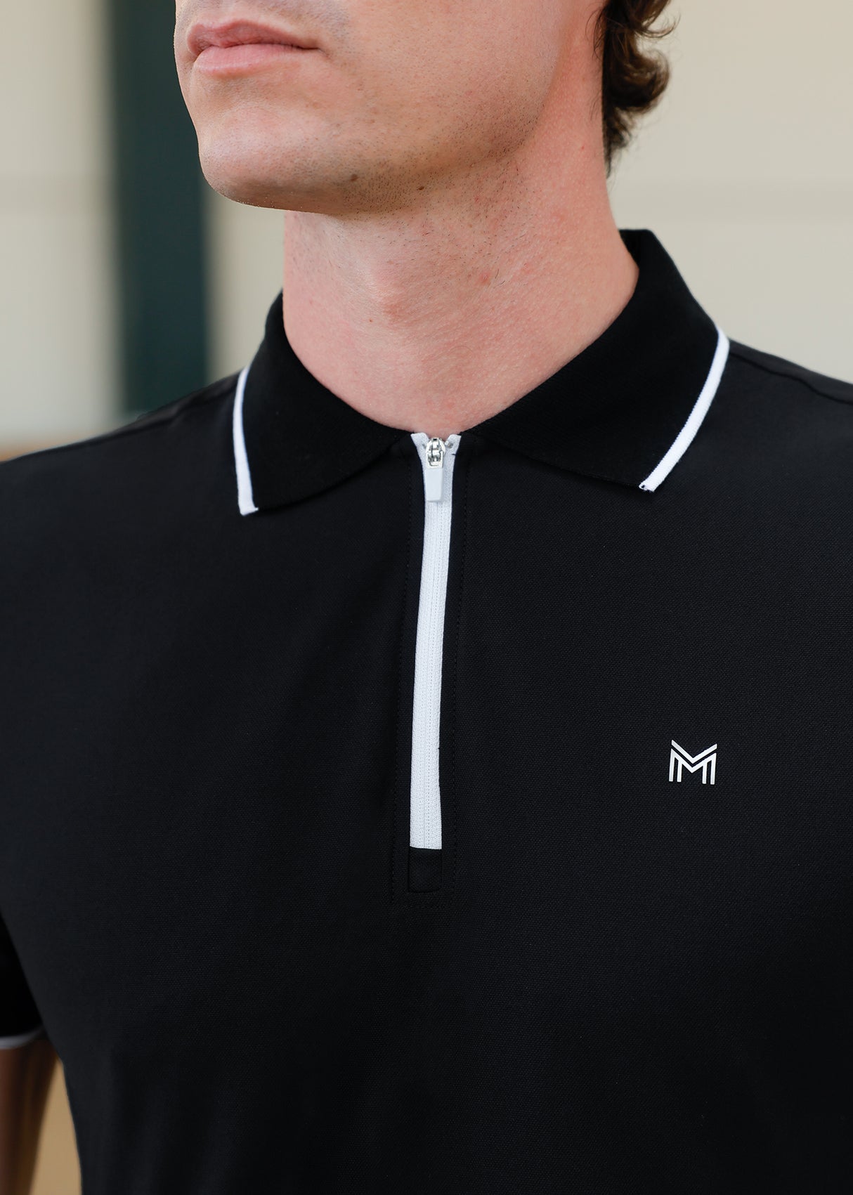 Maximilian Core Polo Shirt Black