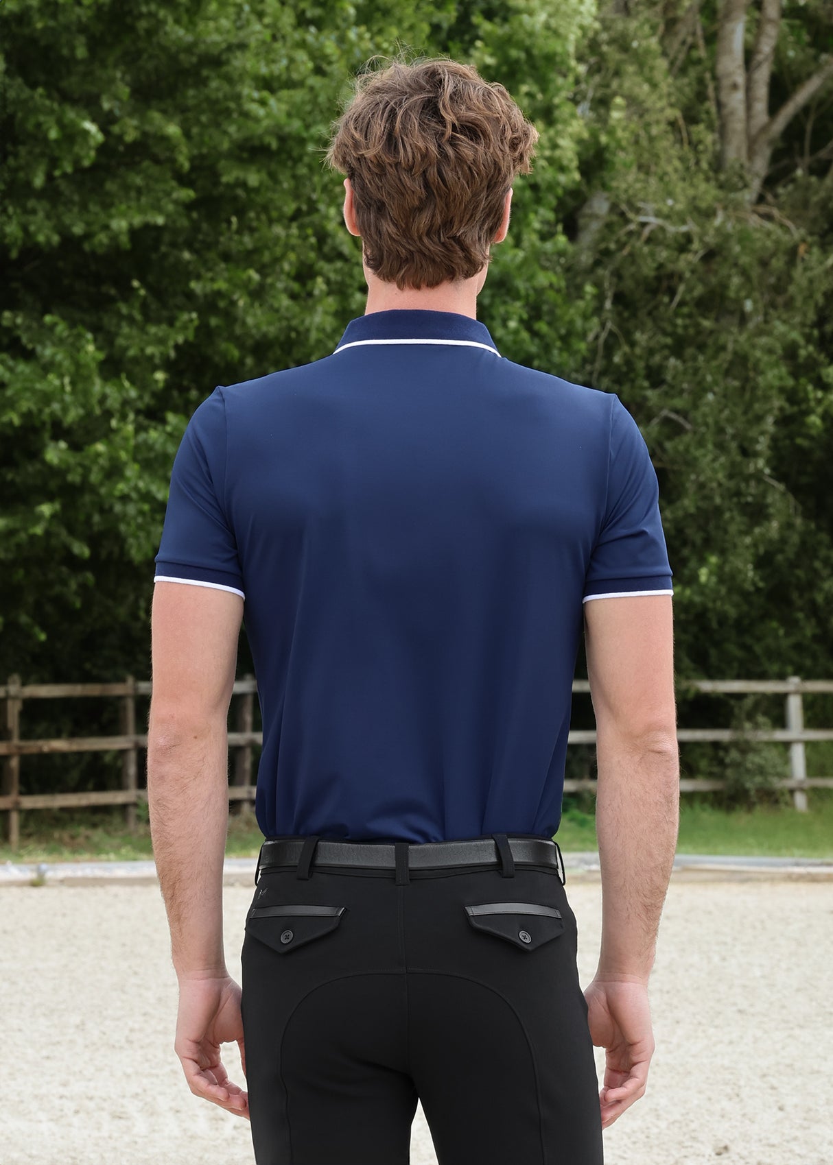 Maximilian Core Polo Shirt Navy