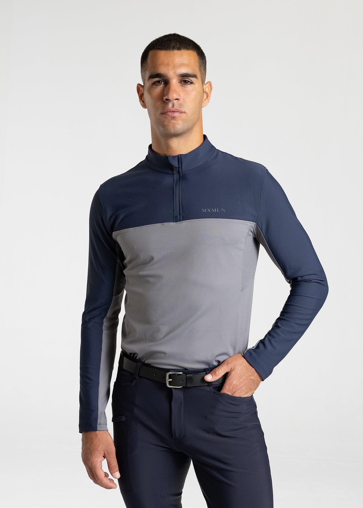 Maximilian Kent Base Layer Navy/Grey