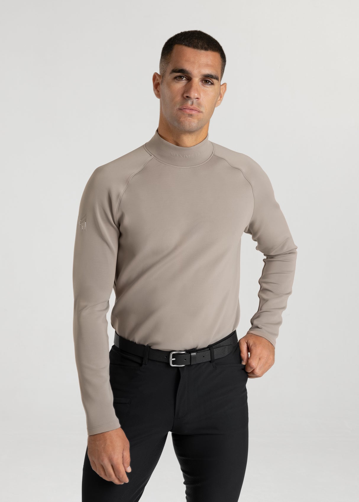 Maximilian Terra Base Layer Taupe