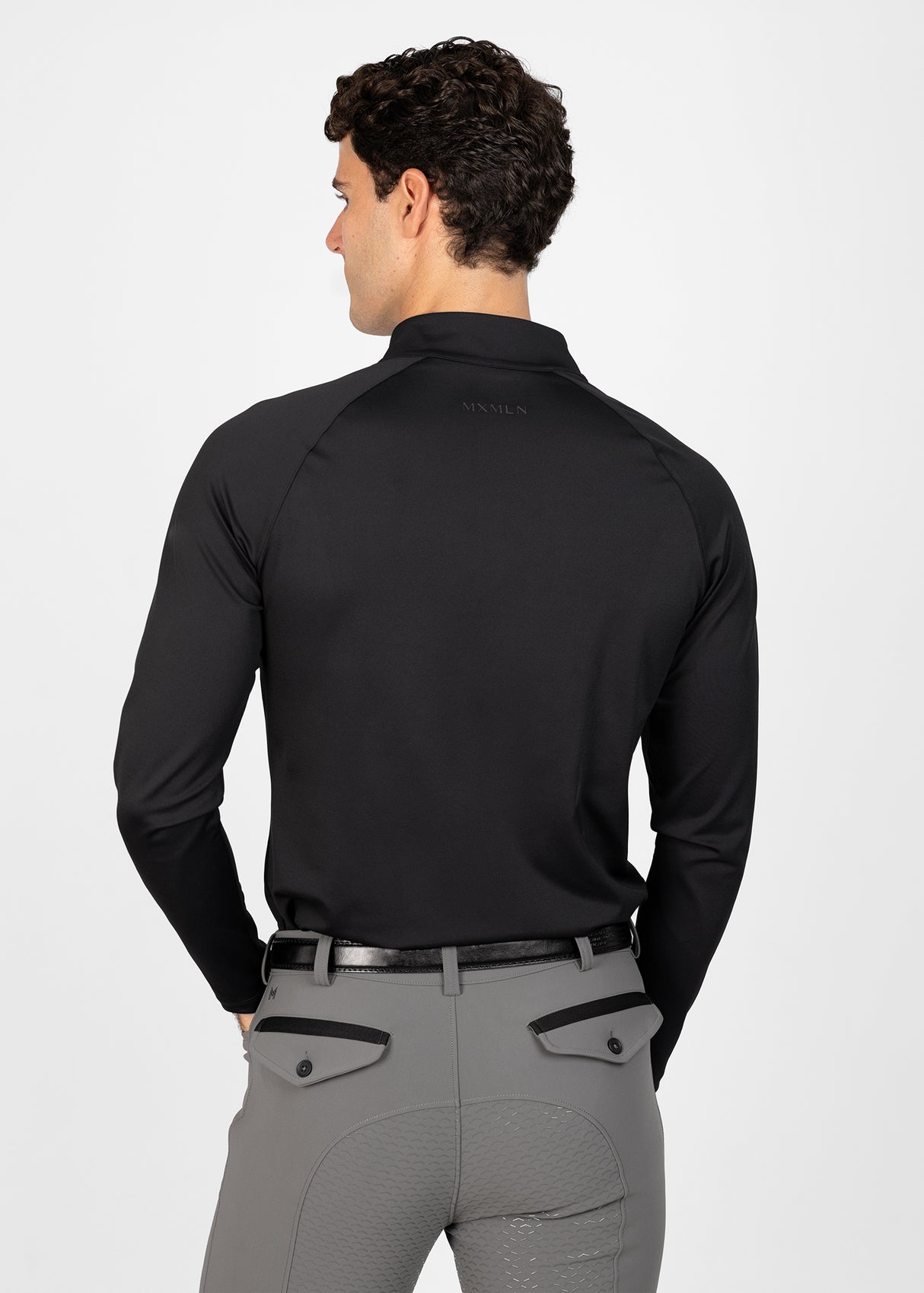 Maximilian Code Long Sleeve Base Layer Black
