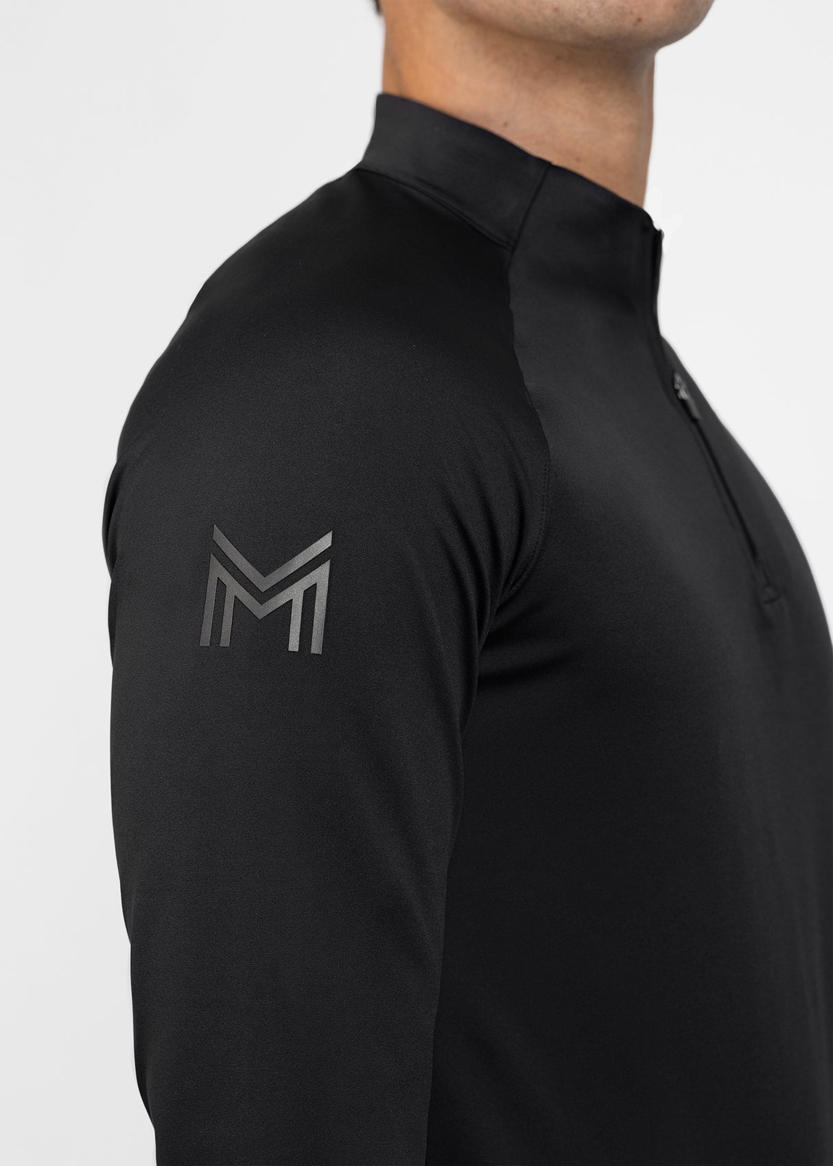 Maximilian Code Long Sleeve Base Layer Black