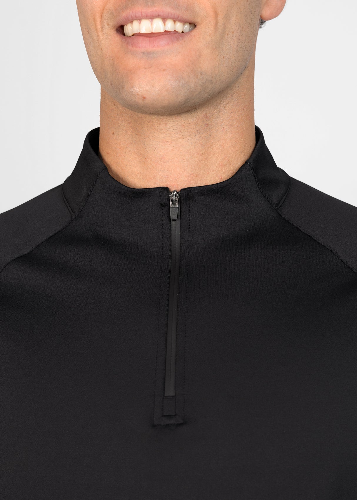 Maximilian Code Long Sleeve Base Layer Black