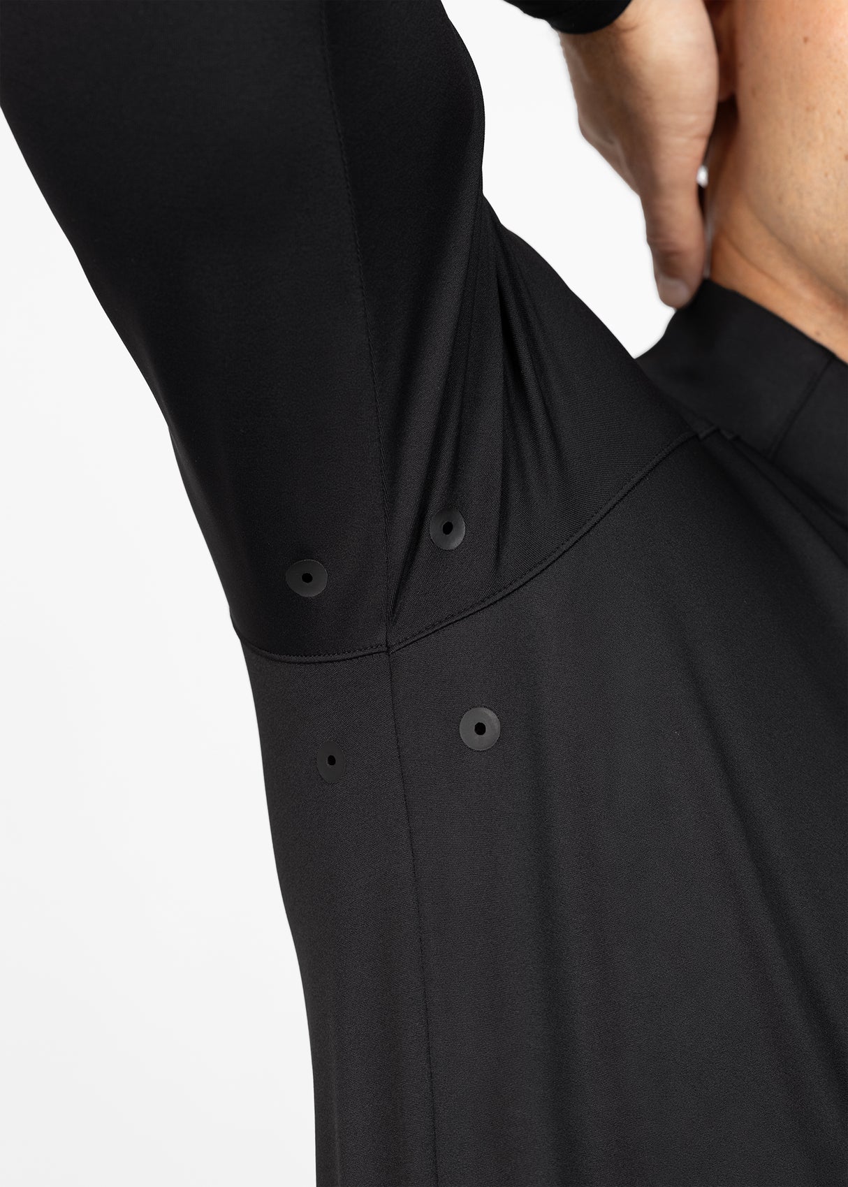 Maximilian Code Long Sleeve Base Layer Black