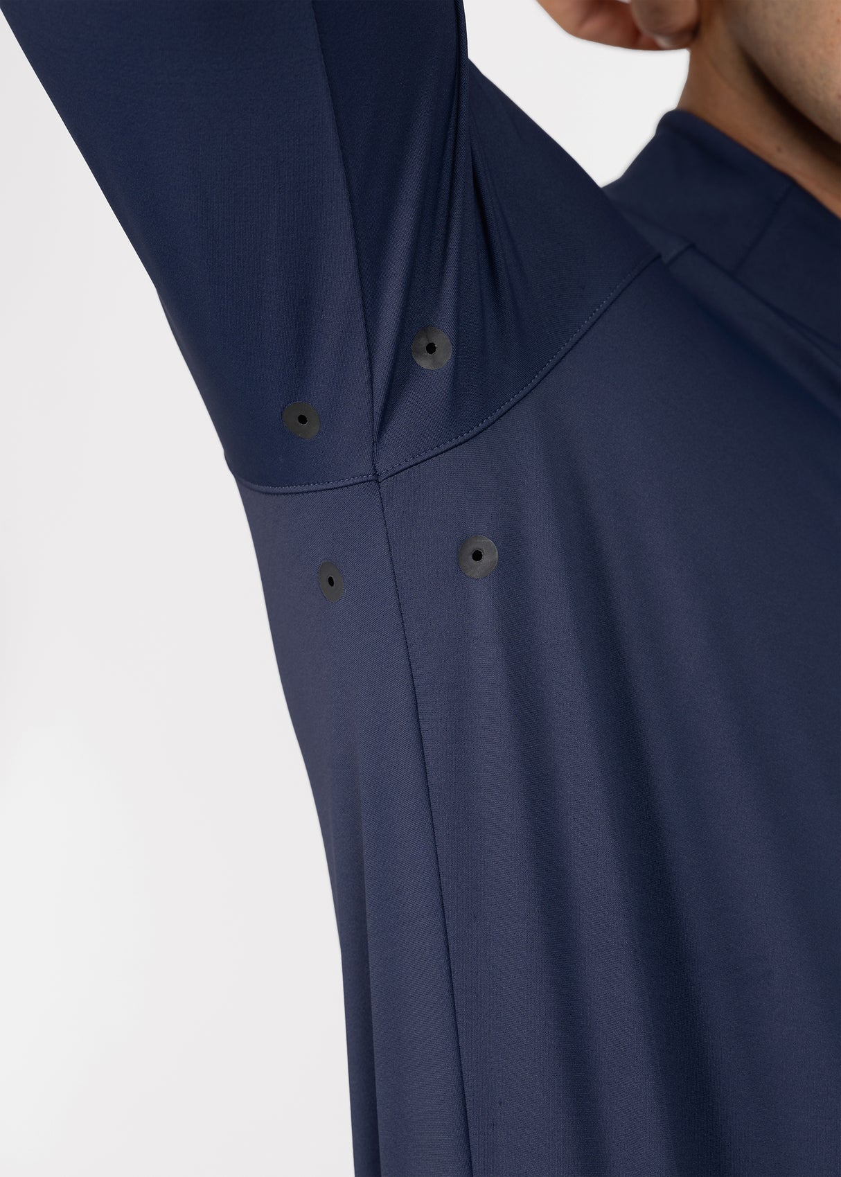 Maximilian Code Long Sleeve Base Layer Navy