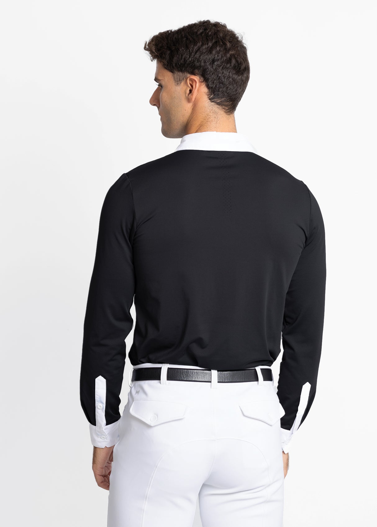 Maximilian Active Long Sleeve Competition Shirt Black