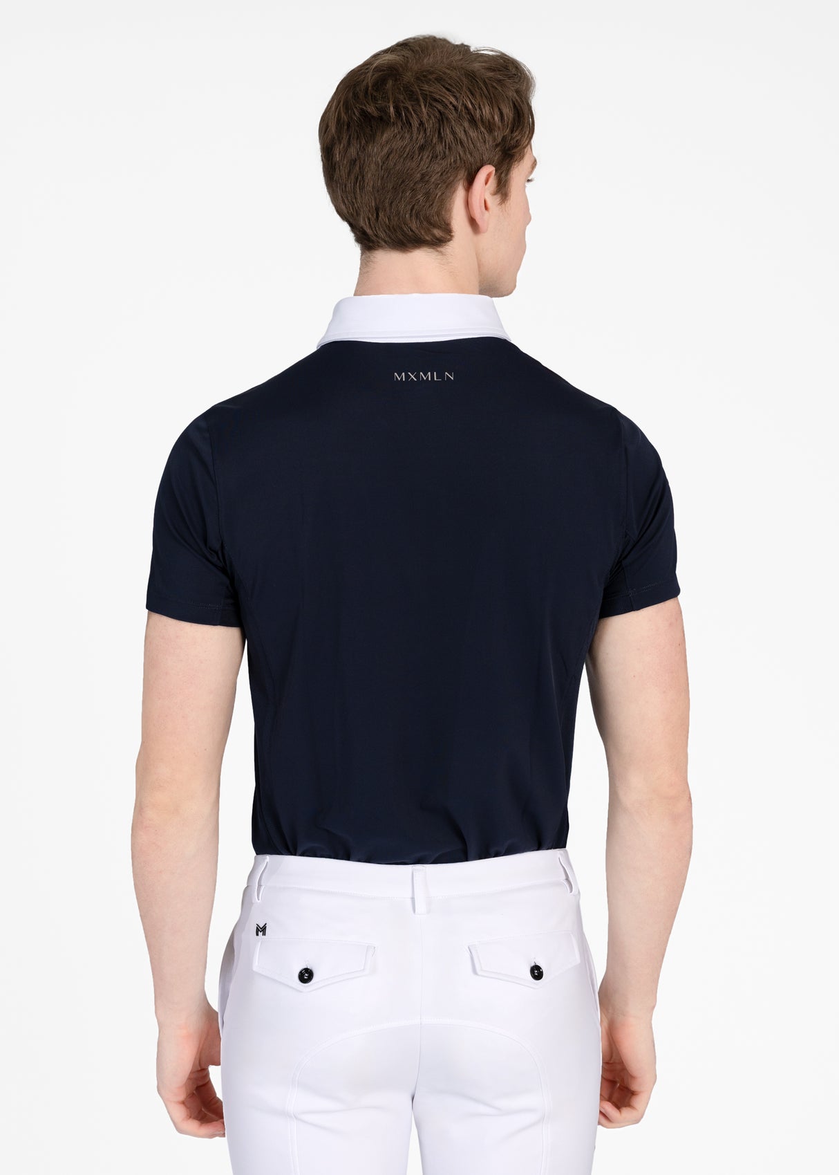 Maximilian Focus Short Sleeve Competition Shirt Navy