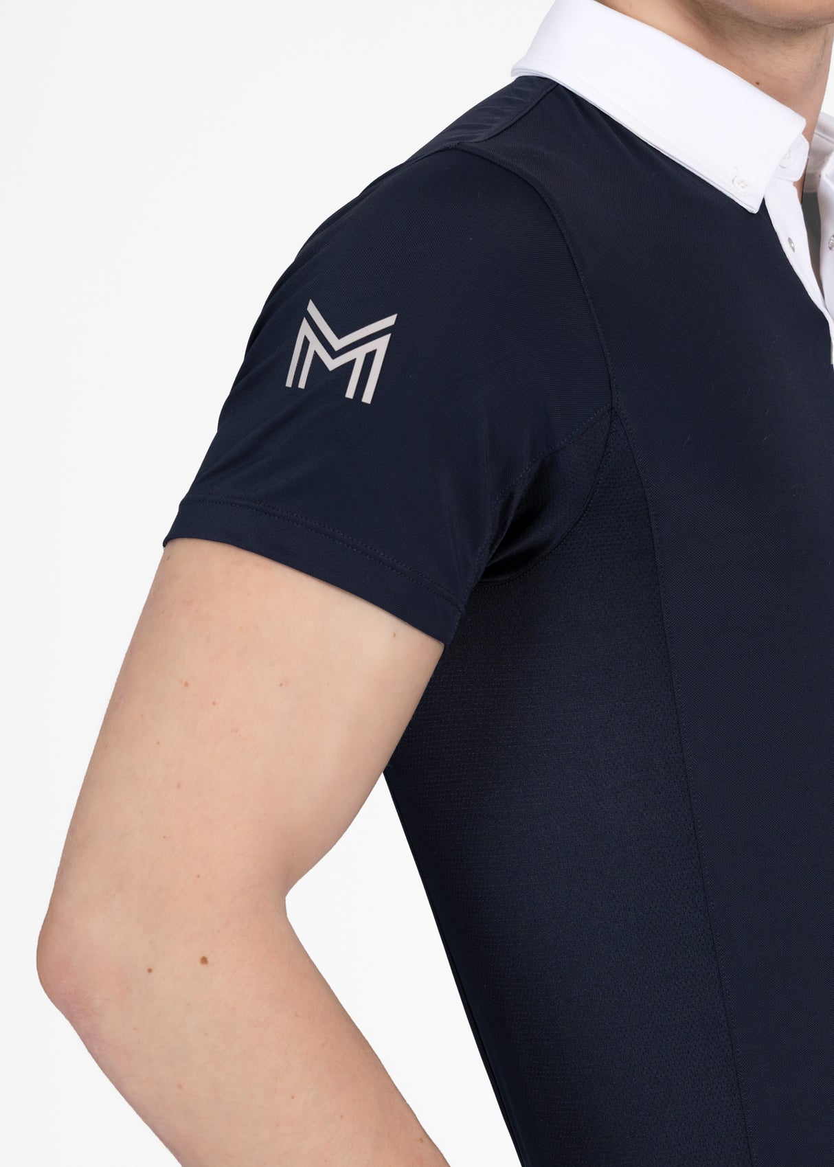 Maximilian Focus Short Sleeve Competition Shirt Navy