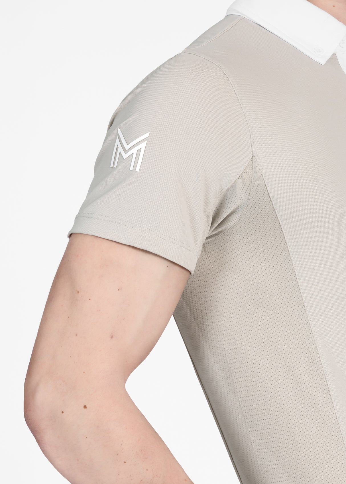 Maximilian Focus Short Sleeve Competition Shirt Sand