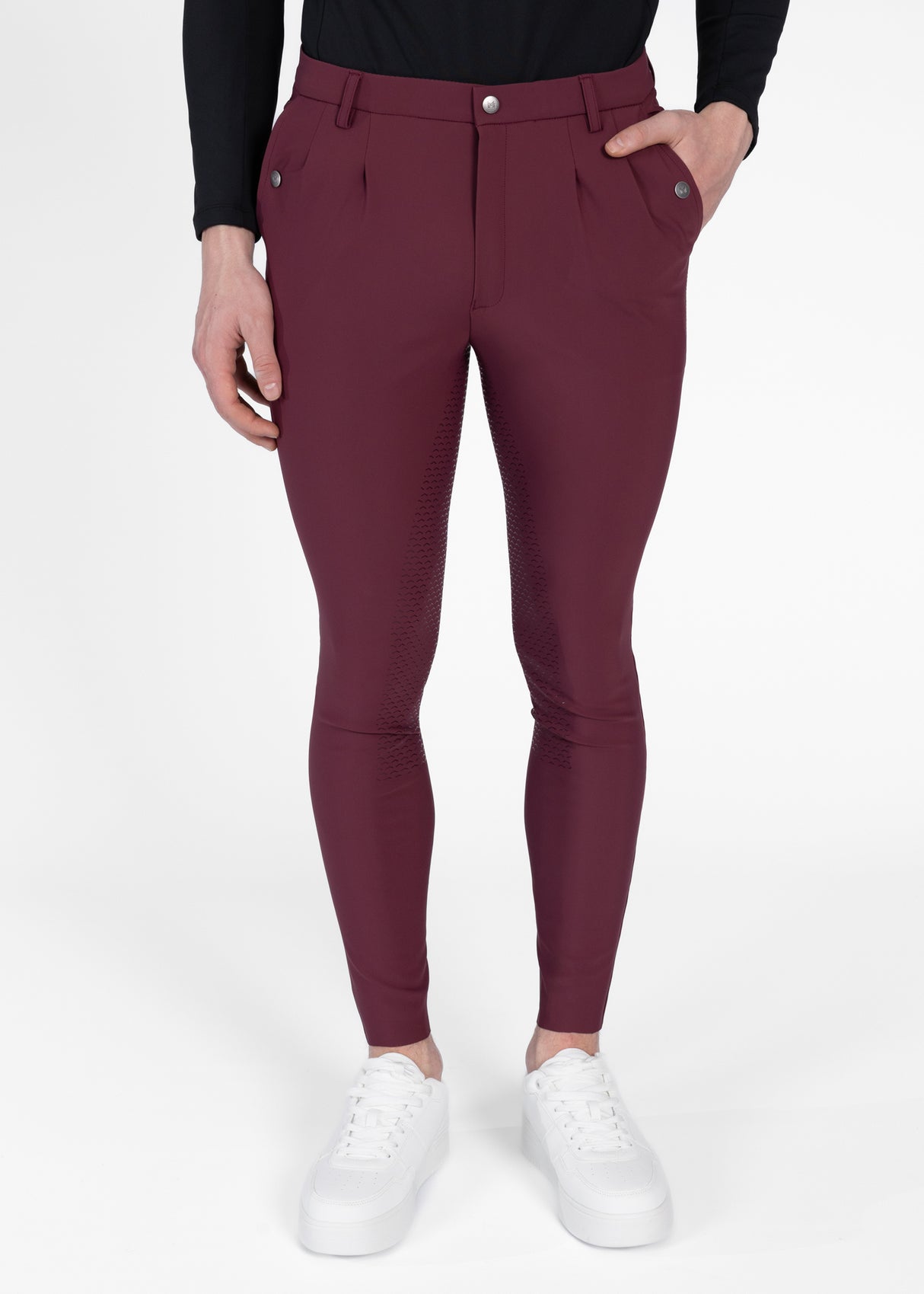 Maximilian Founder Breeches Merlot