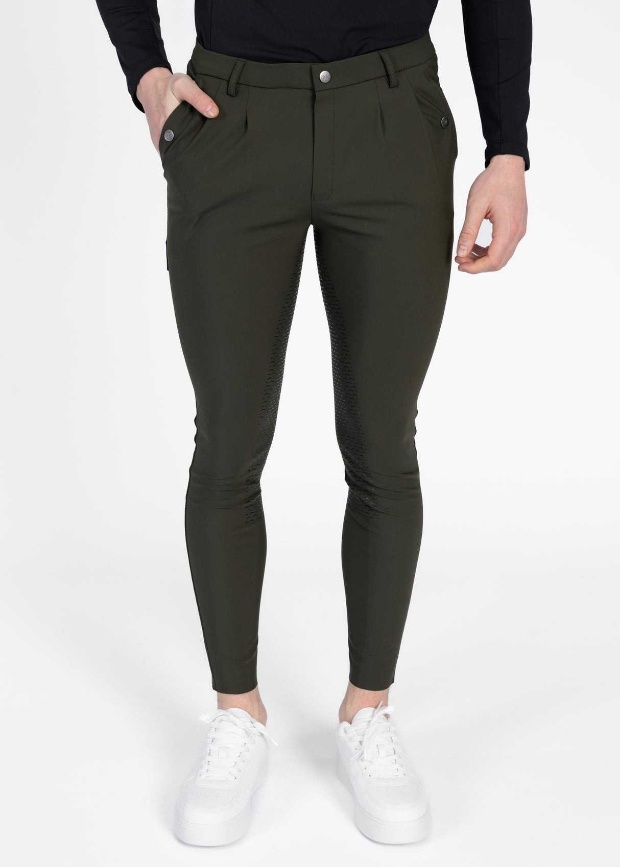 Maximilian Founder Breeches Moss