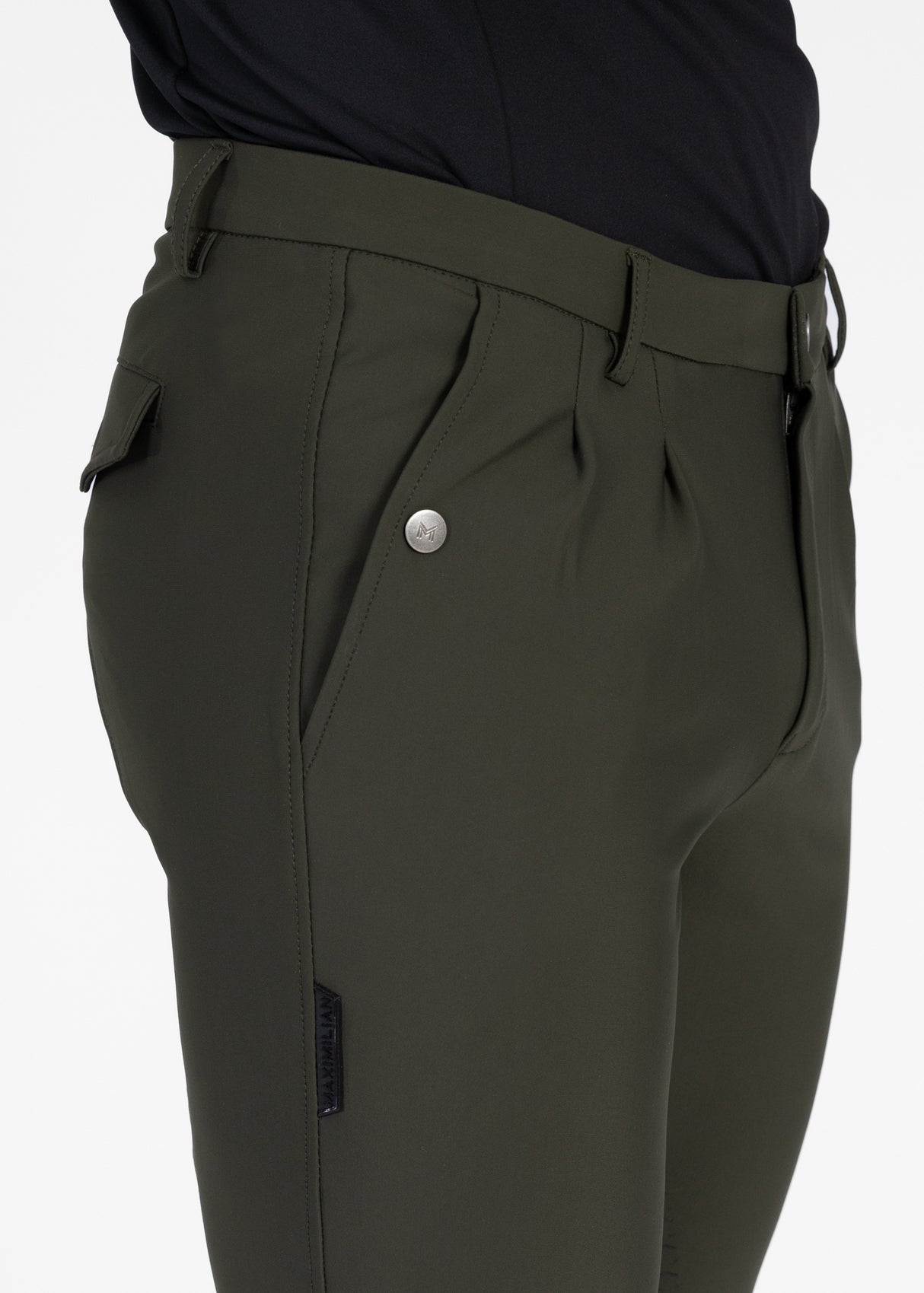 Maximilian Founder Breeches Moss