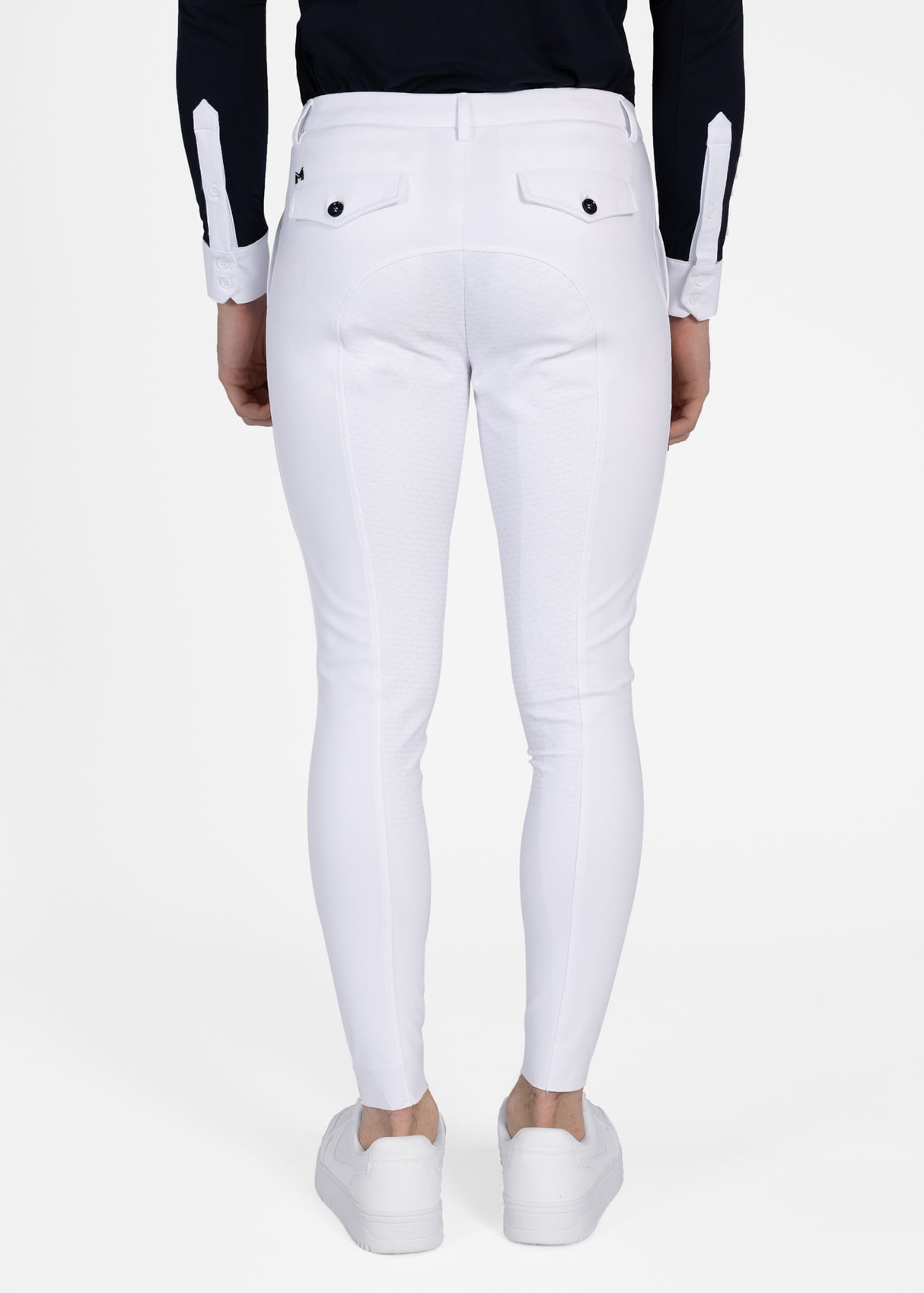 Maximilian Founder Breeches White