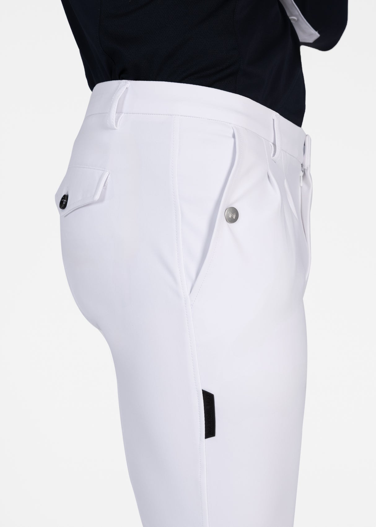 Maximilian Founder Breeches White