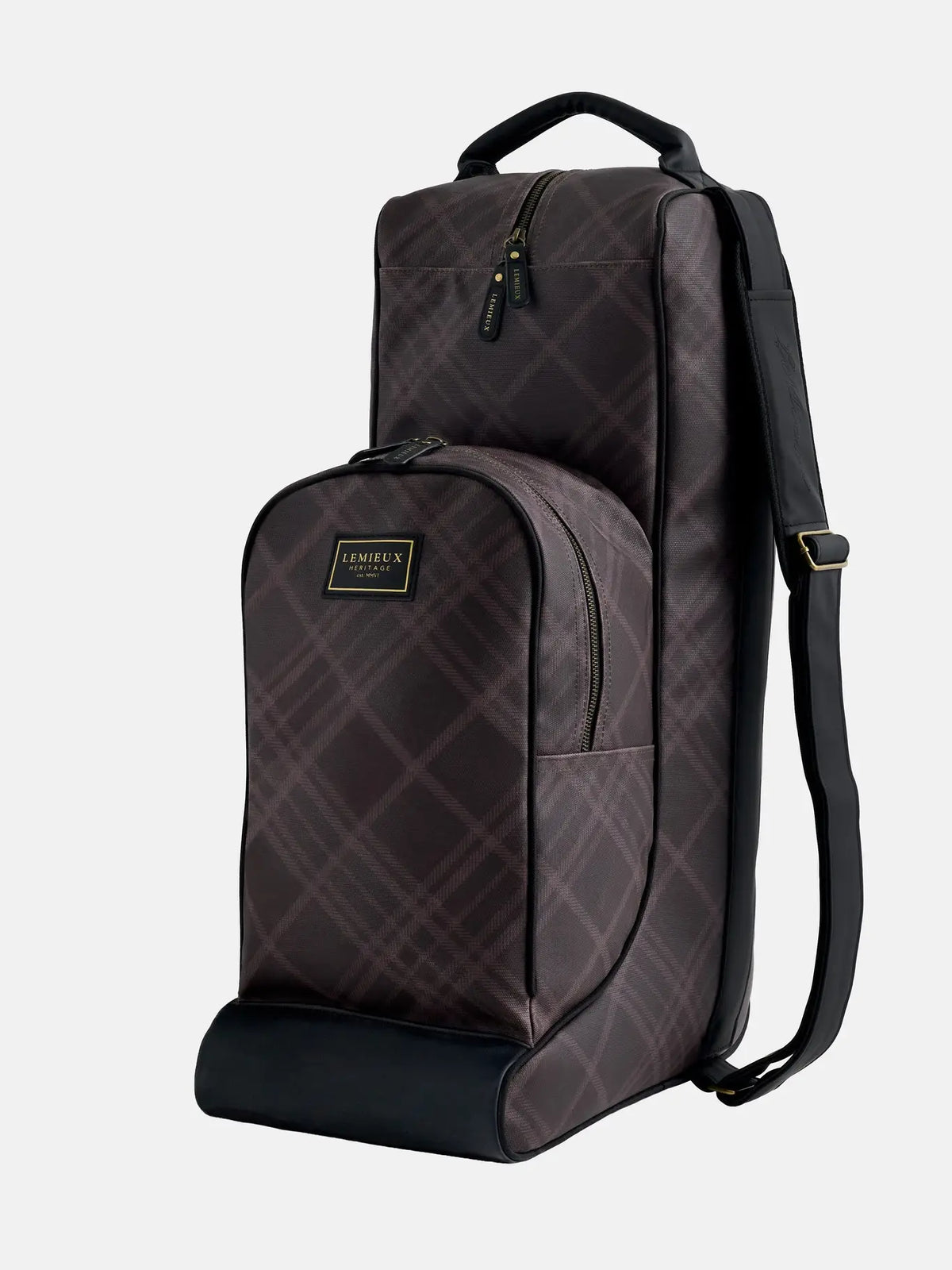 LeMieux Heritage Boot & Hat Bag Cocoa
