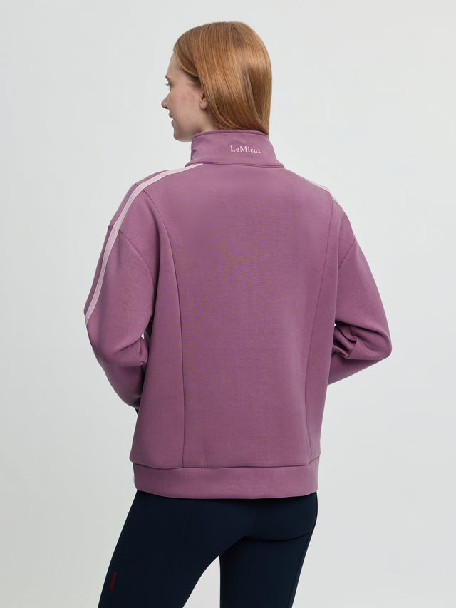 LeMieux Connie Half Zip Sweat Mallow