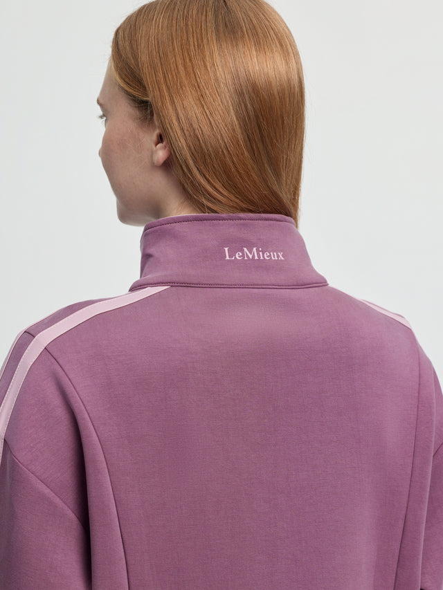 LeMieux Connie Half Zip Sweat Mallow