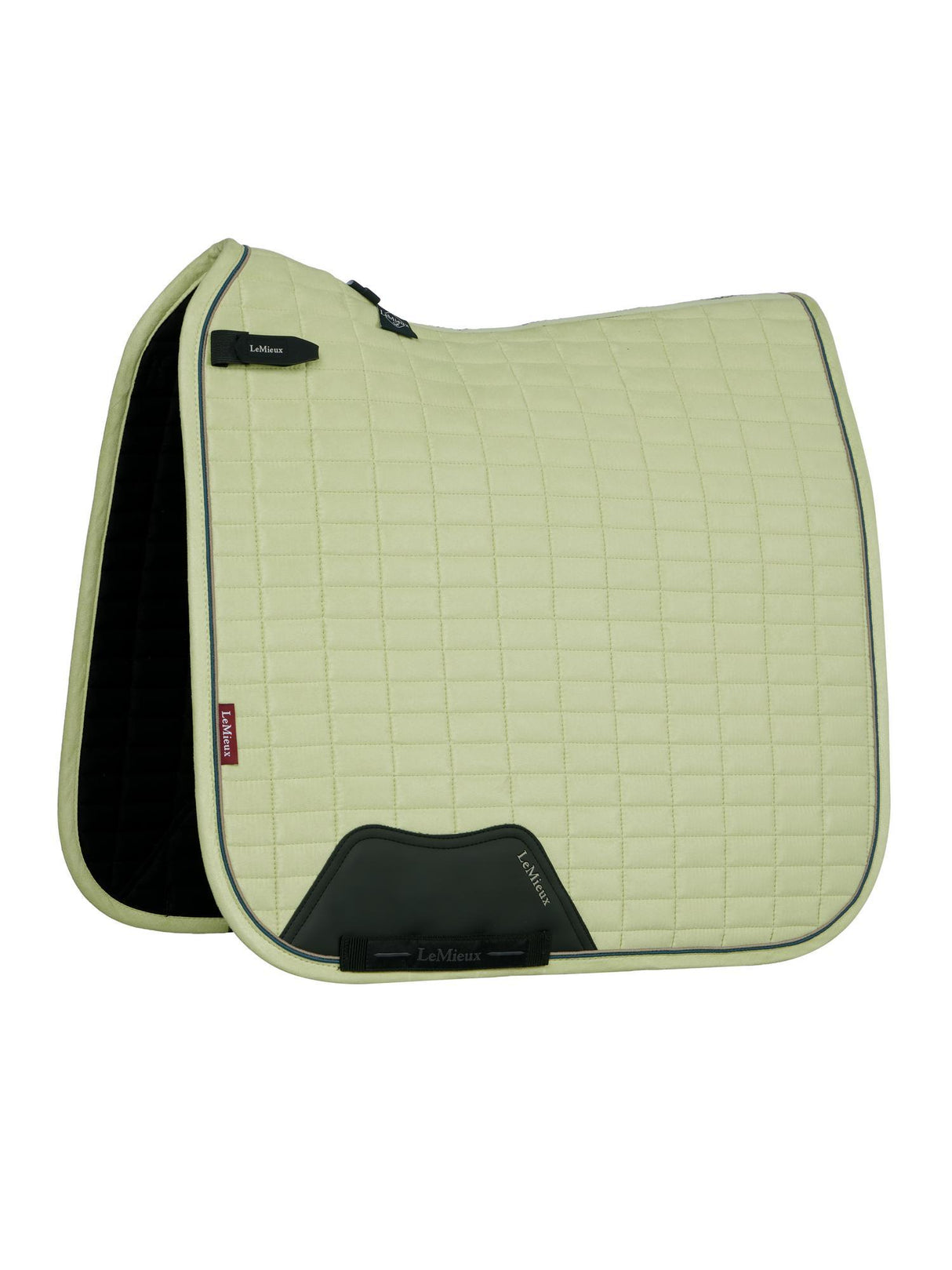 LeMieux Suede Dressage Square Saddle Pad Macaron