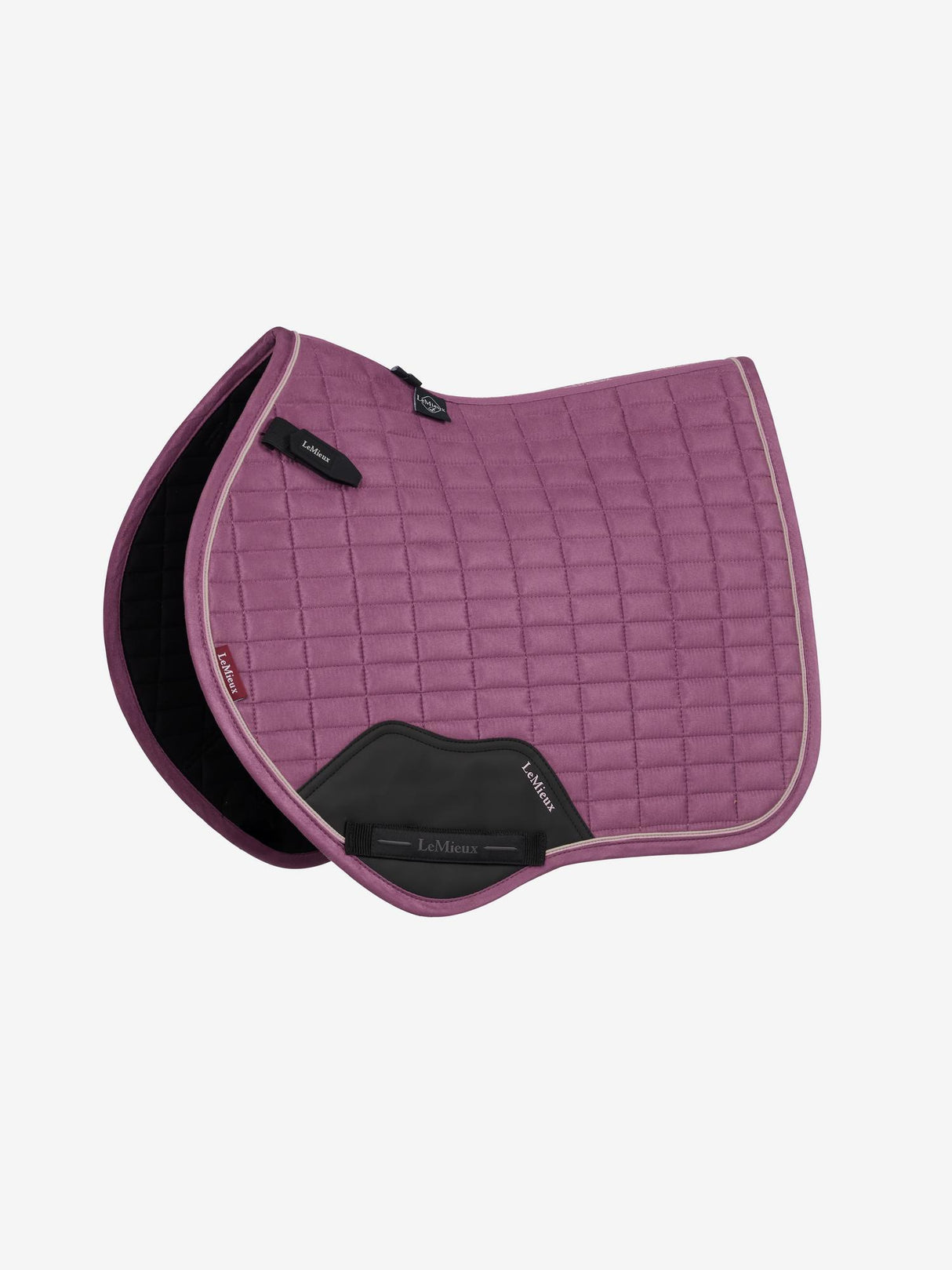 LeMieux Mini Suede Close Contact Jump Square Saddle Pad Mallow
