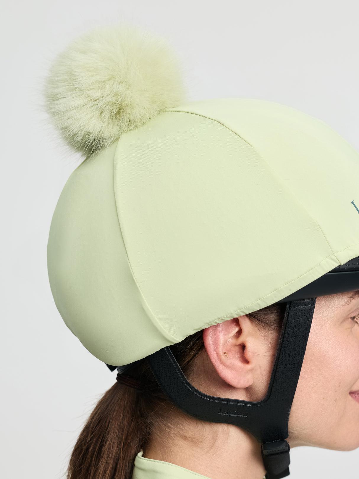 LeMieux Classique Pom Hat Silk Macaron