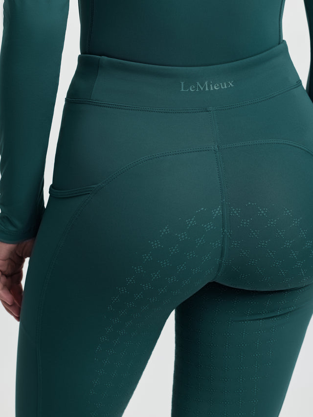 LeMieux Young Rider Orla Pull On Breeches Jungle