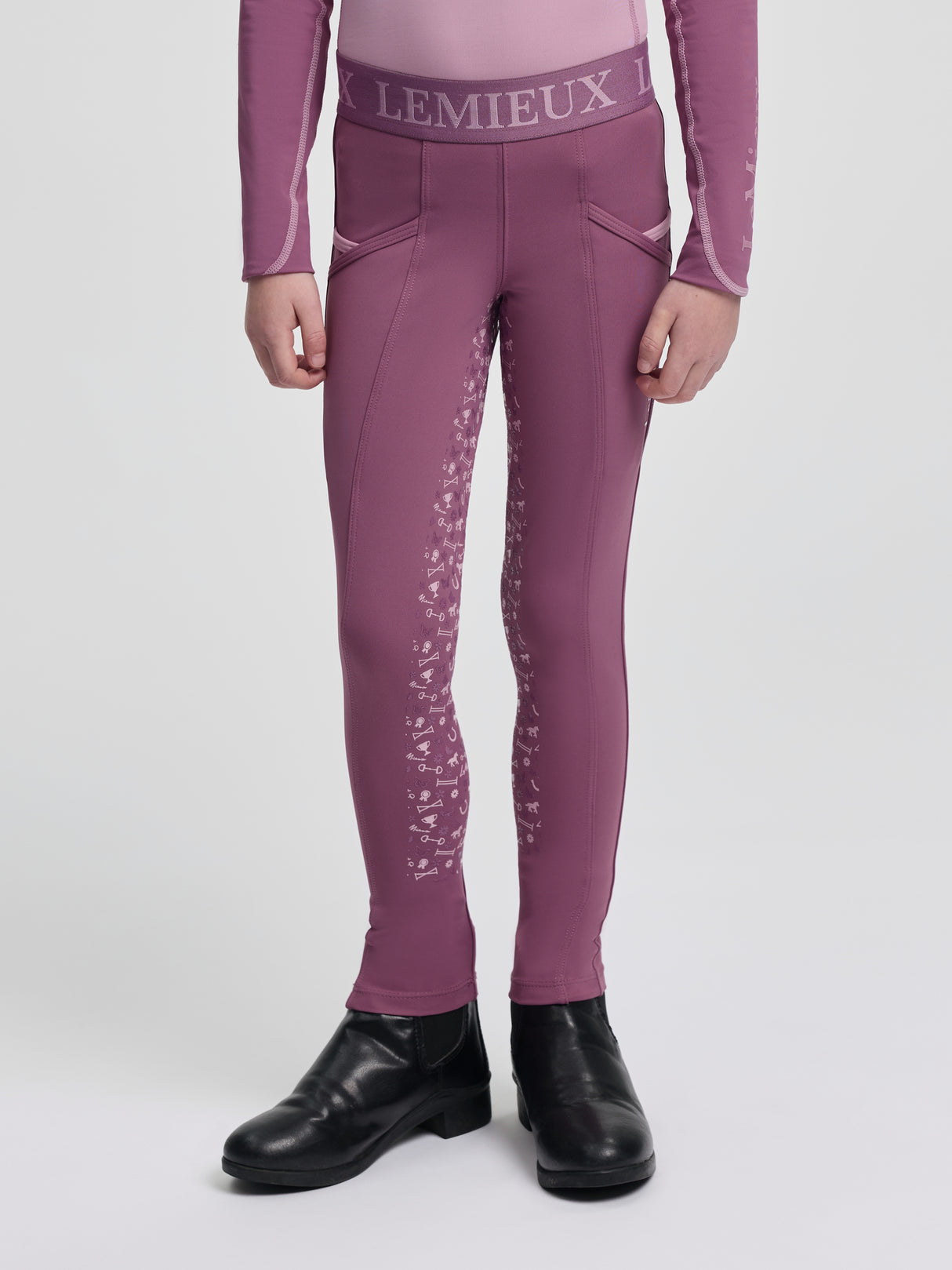 LeMieux Mini Pull On Breech Mallow