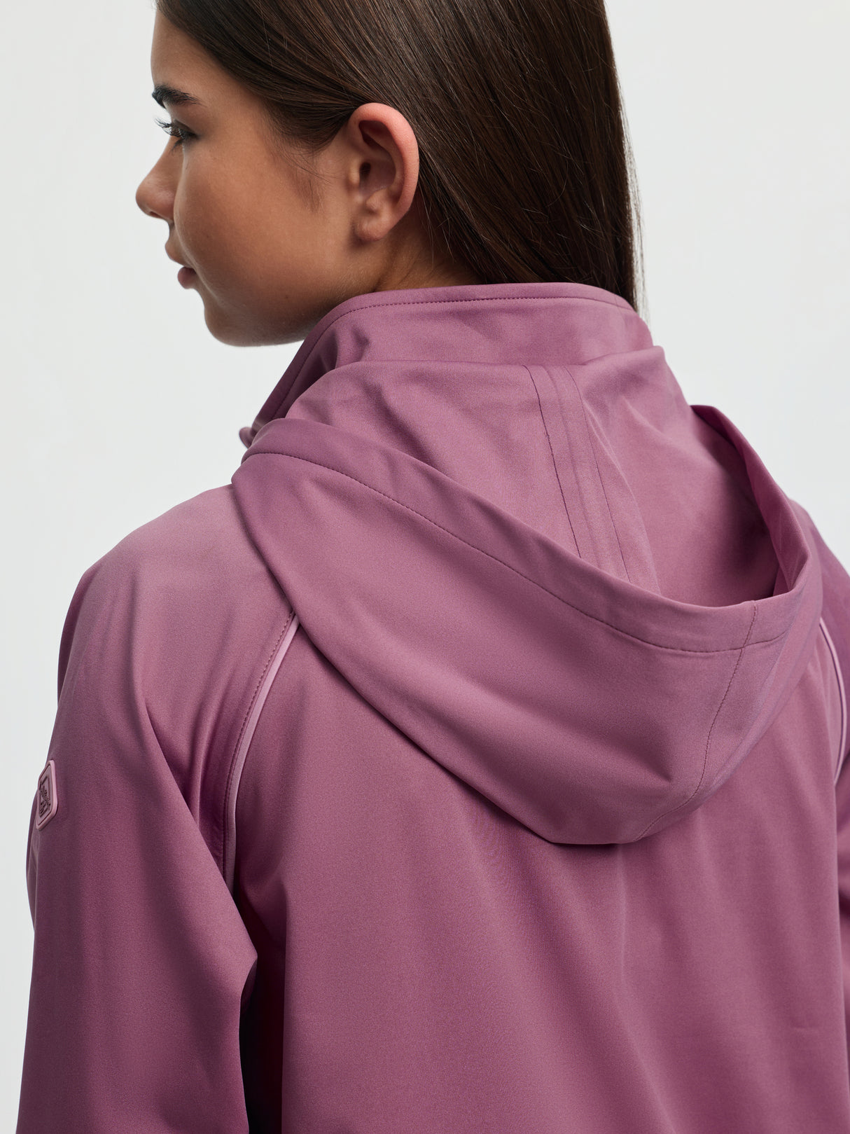 LeMieux Young Rider Paige Quarter Zip Waterproof Jacket Mallow
