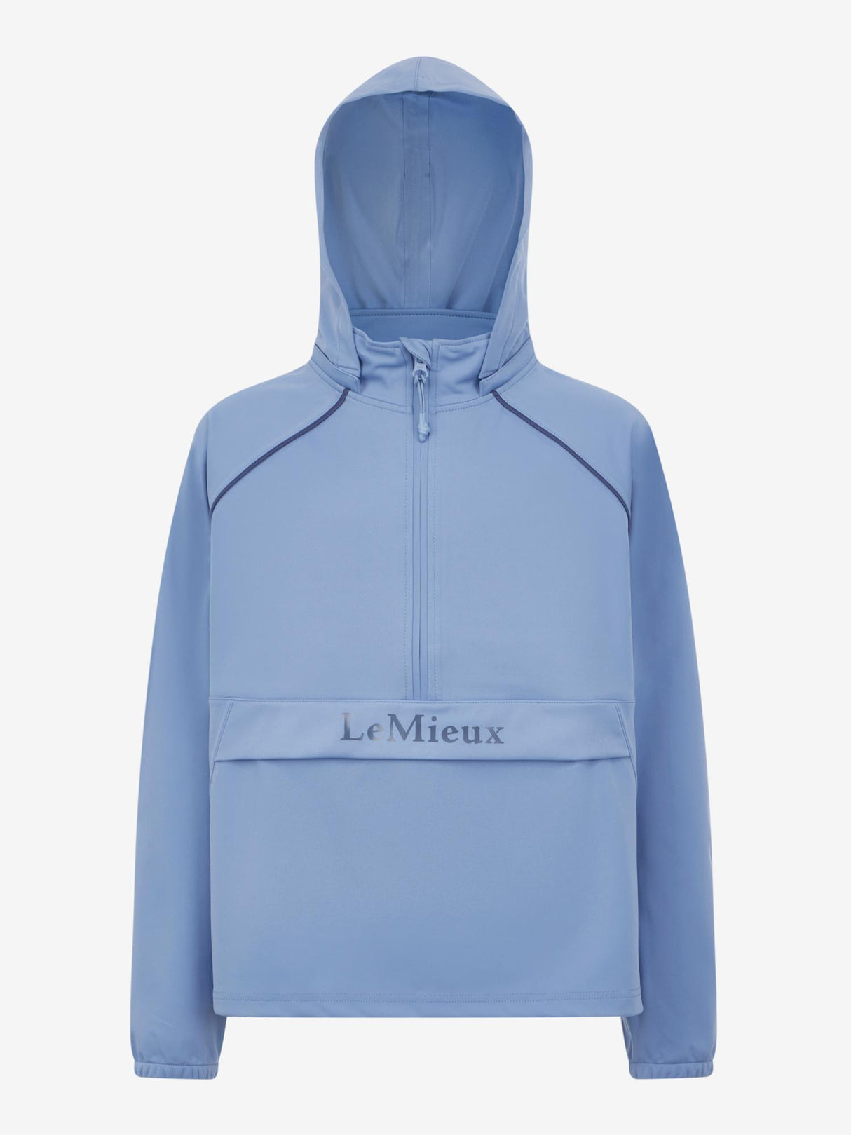 LeMieux Young Rider Paige Quarter Zip Waterproof Jacket Powder Blue