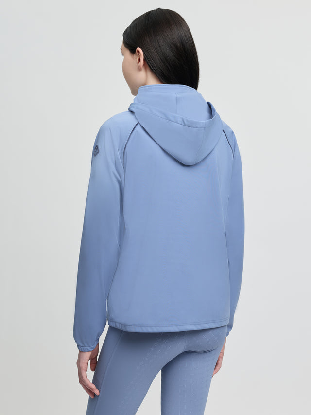LeMieux Young Rider Paige Quarter Zip Waterproof Jacket Powder Blue
