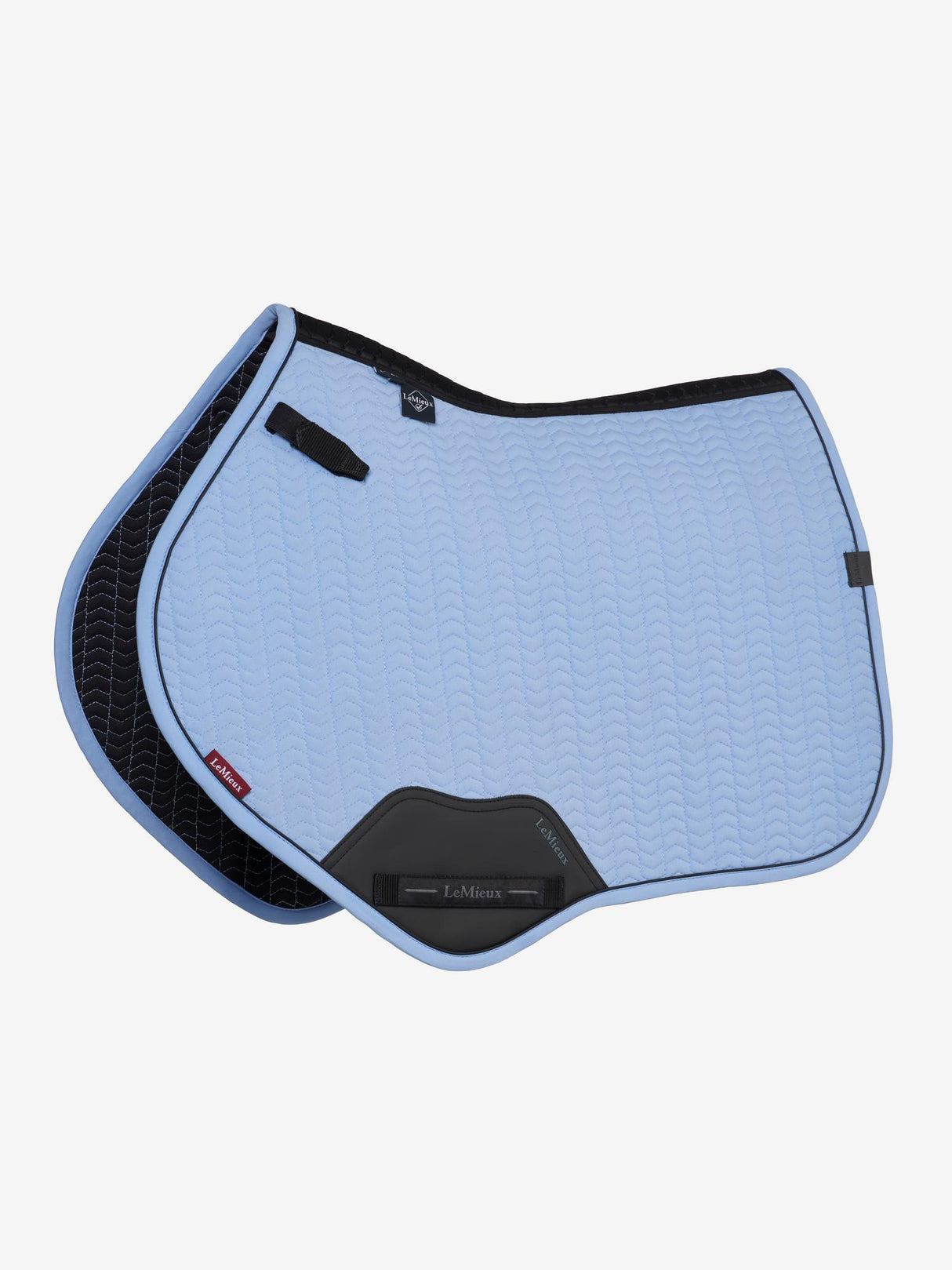 LeMieux Essence Close Contact Jump Saddle Pad Powder Blue