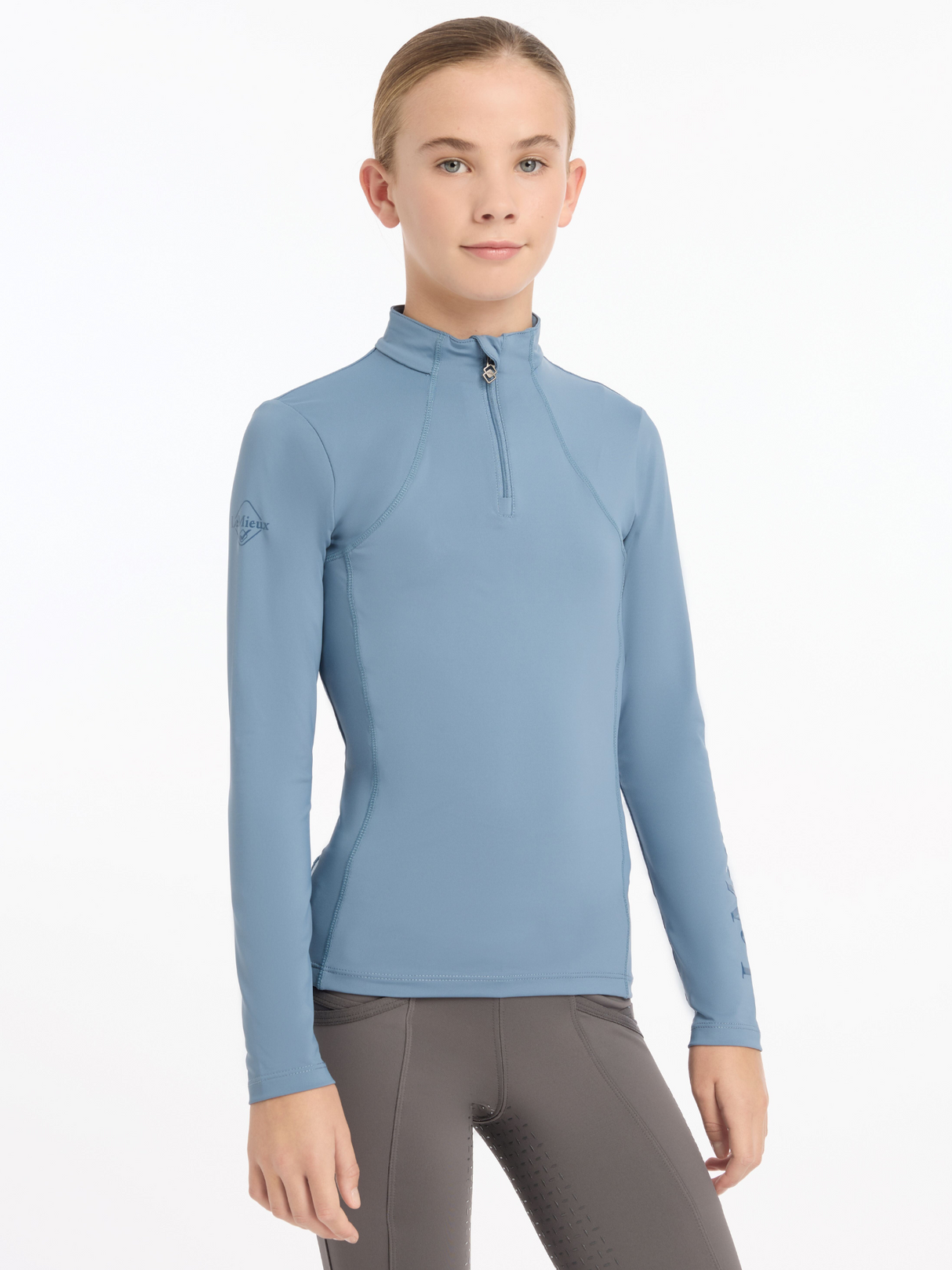 LeMieux Young Rider Base Layer Ice Blue