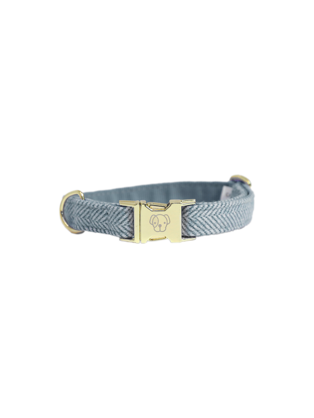 Kentucky Wool Dog Collar Light Blue