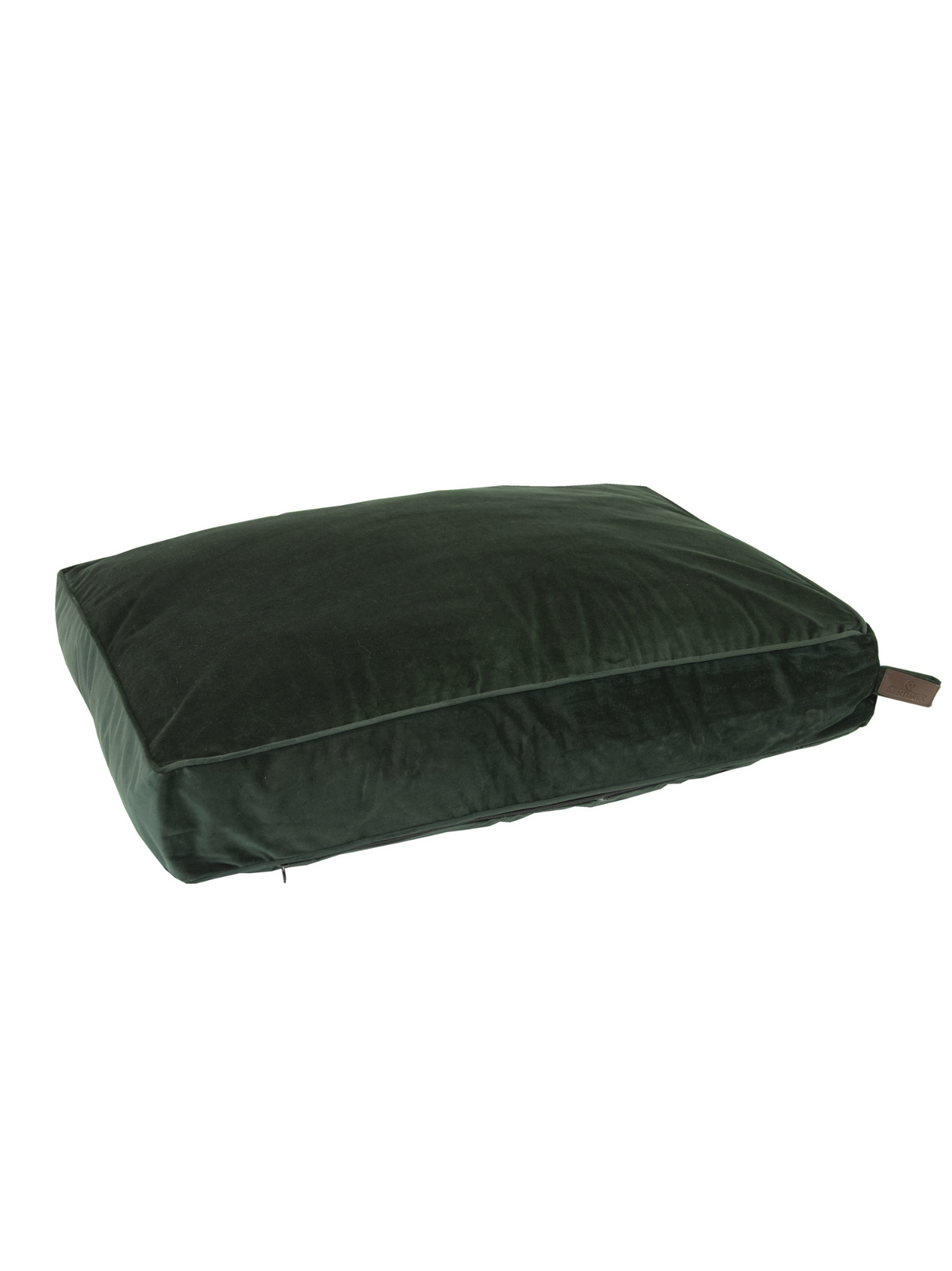 Kentucky Velvet Dog Bed Pillow Pine Green
