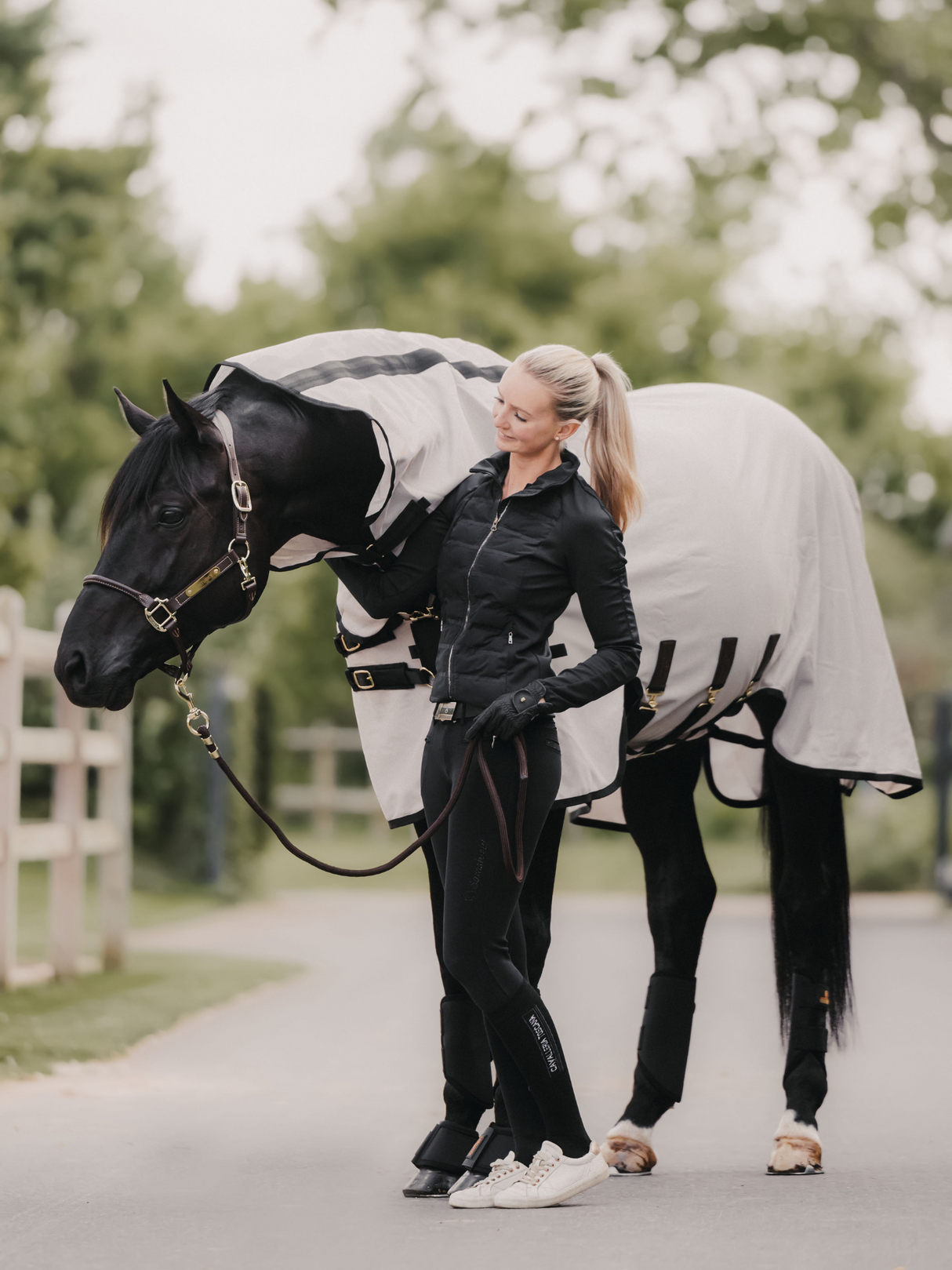 Kentucky Mesh Fly Rug Beige