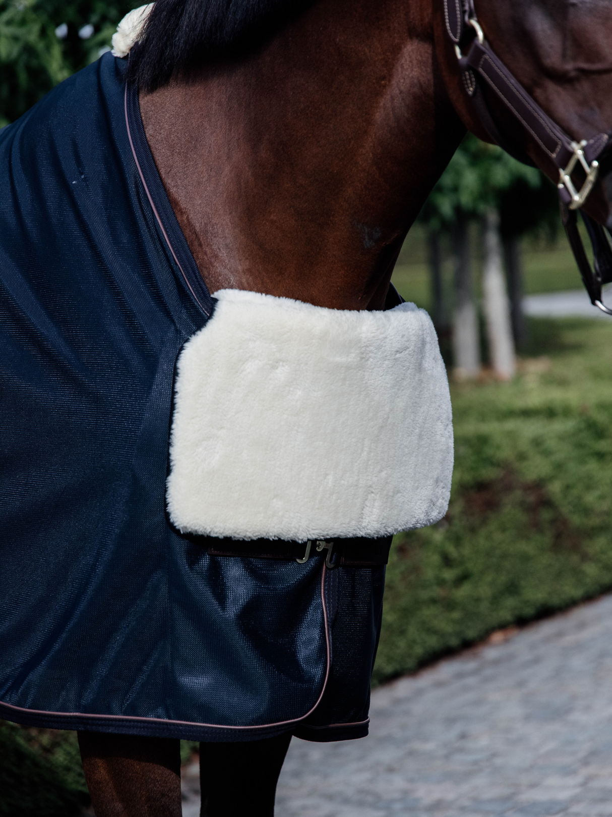 Kentucky Horse Bib Chest Protection Natural