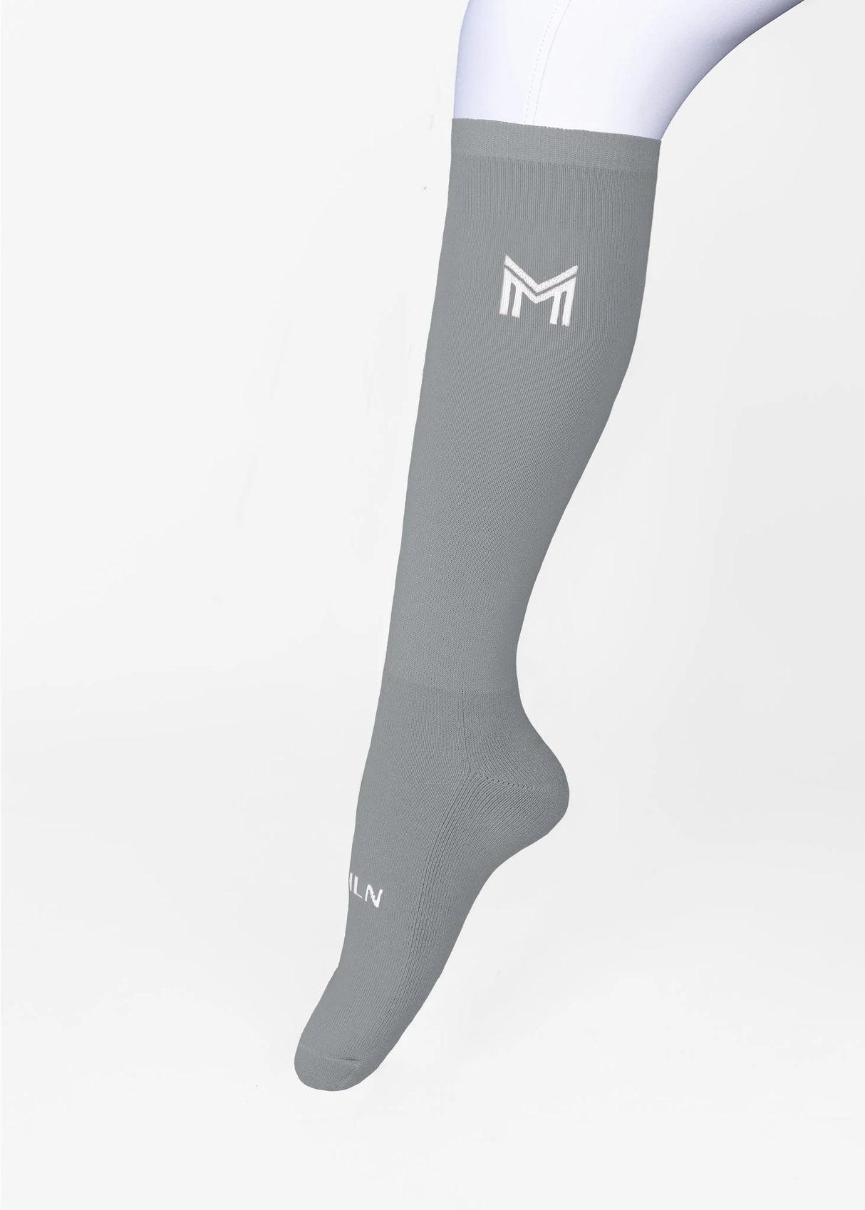Maximilian Flag Riding Socks Titanium