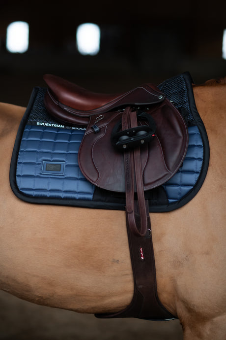 Equestrian Stockholm Jump Saddle Pad Sportive Dark Venice