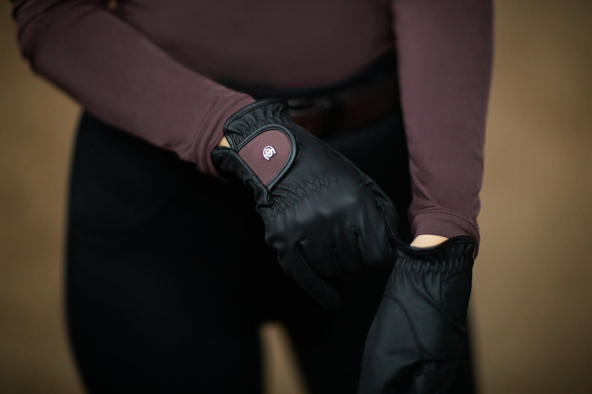 Equestrian Stockholm Motion Riding Gloves Endless Glow