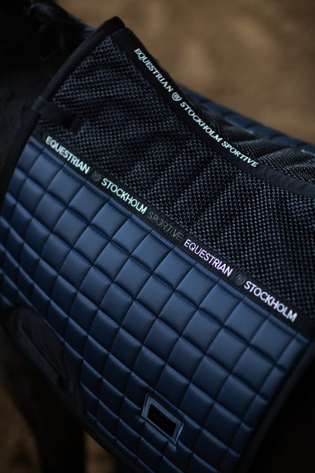 Equestrian Stockholm Dressage Saddle Pad Sportive Dark Venice