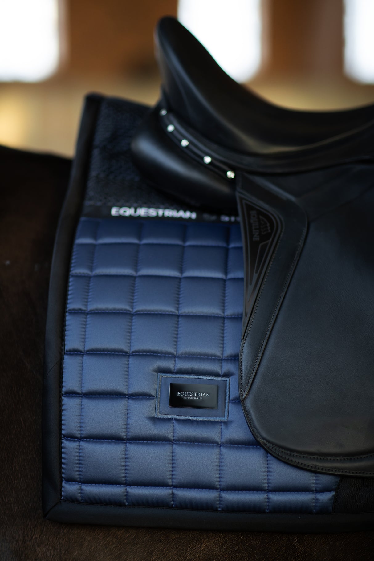 Equestrian Stockholm Dressage Saddle Pad Sportive Dark Venice